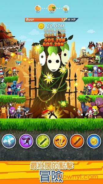tap titans2无限钻石版 游戏截图